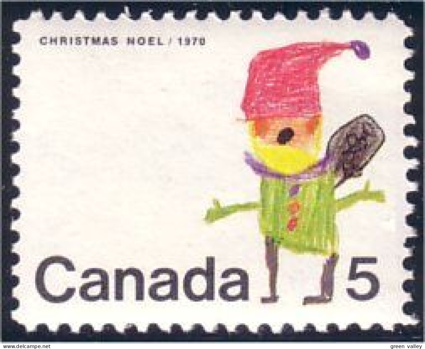 Canada Santa Claus Pere Noel Christmas MNH ** Neuf SC (C05-19a) - Unused Stamps