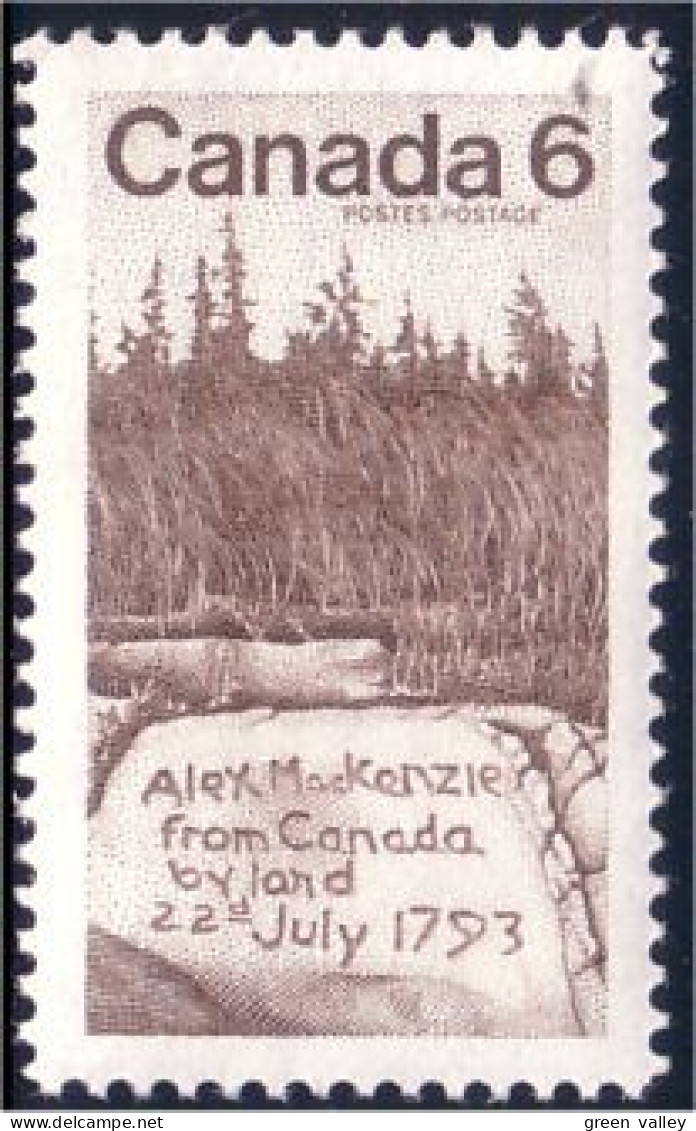 Canada MacKenzie First White Man Premier Homme Blanc  MNH ** Neuf SC (C05-16c) - Geografía