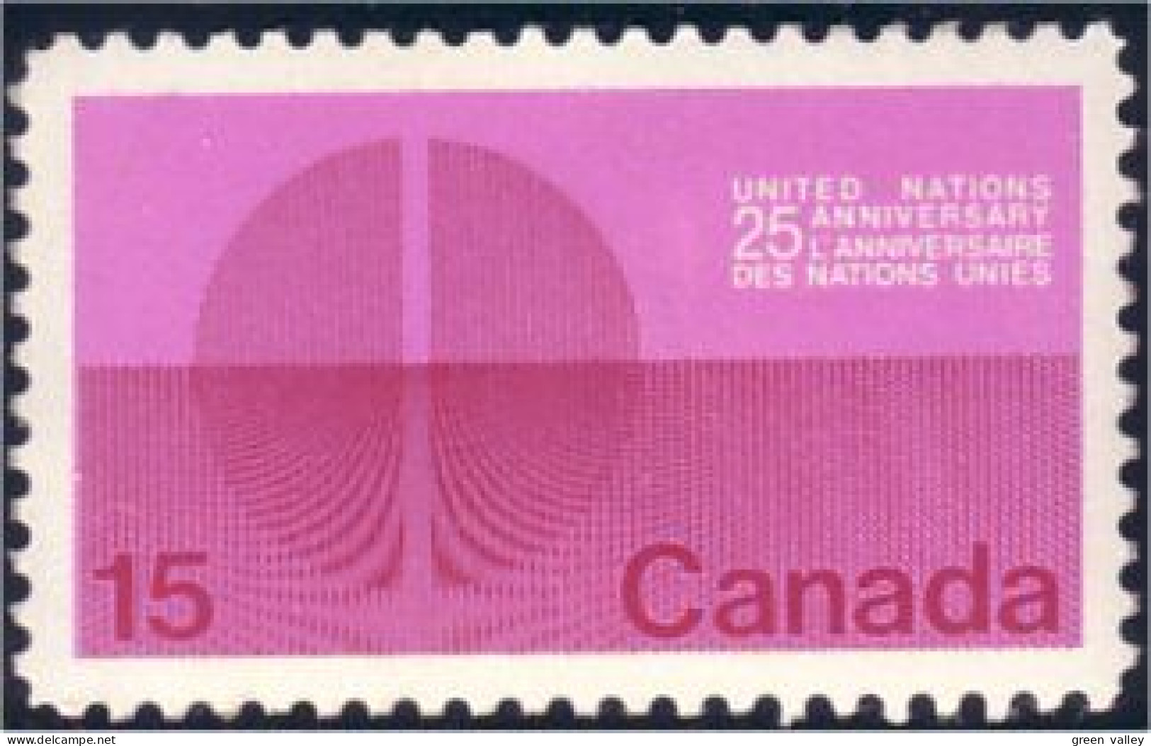 Canada United Nations MNH ** Neuf SC (C05-14a) - Unused Stamps