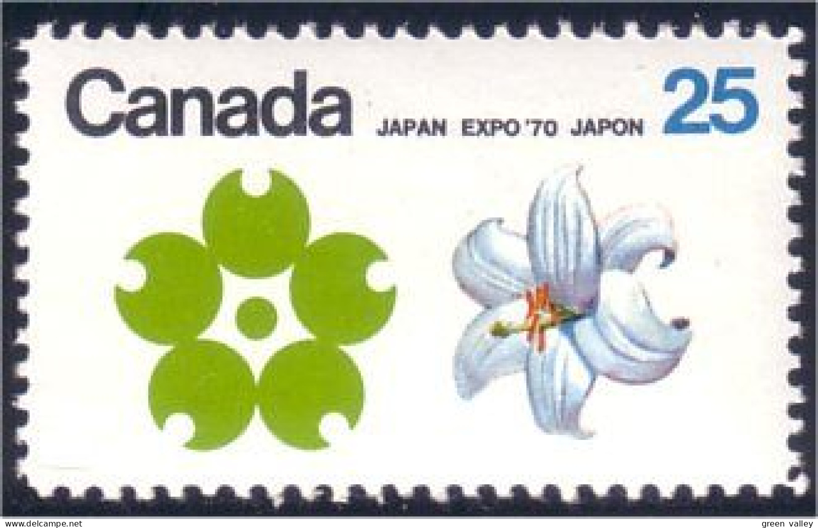 Canada Lis Blanc White Lily MNH ** Neuf SC (C05-10b) - Autres & Non Classés