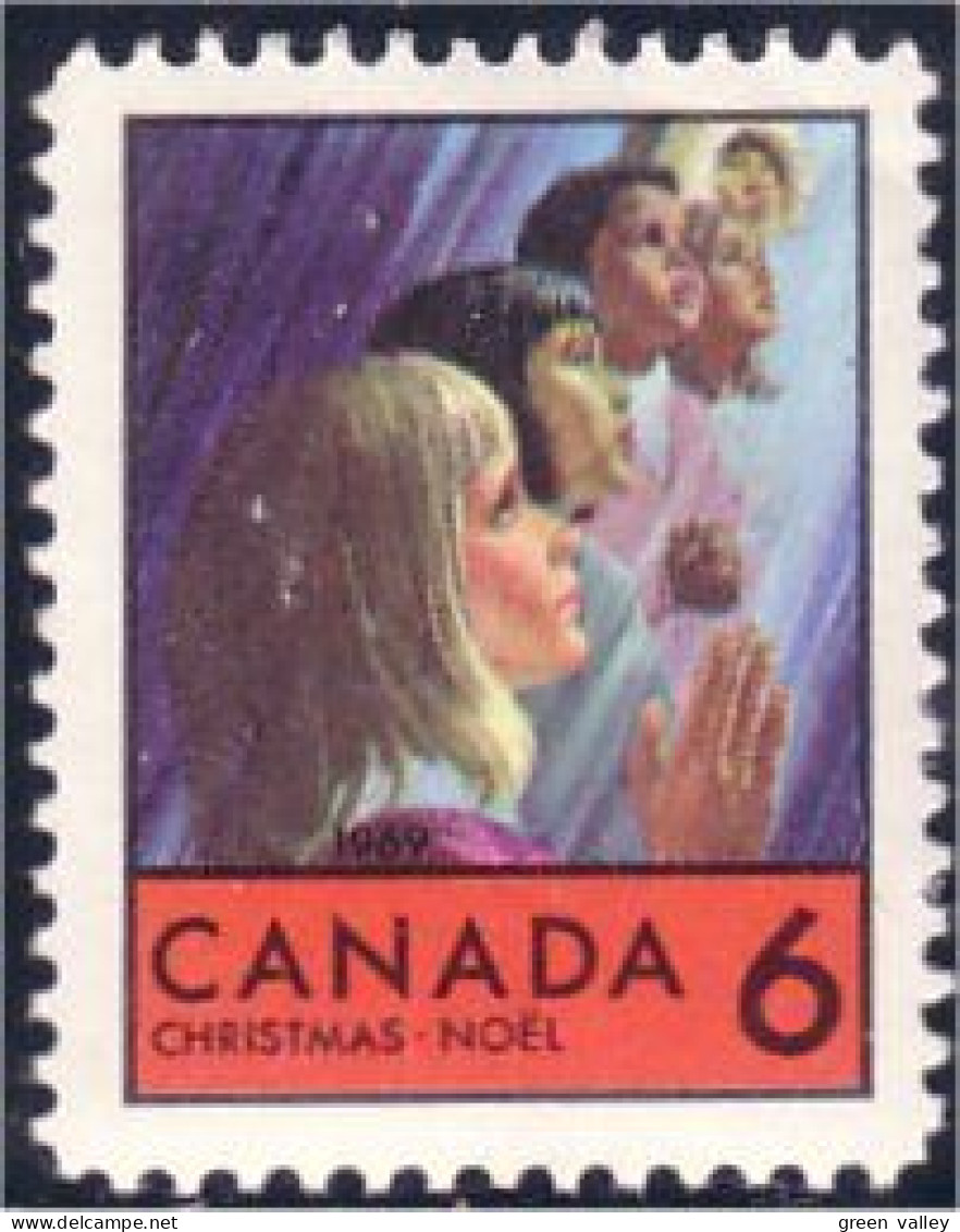 Canada Tag 1 Bar Enfants Noel Christmas Children MNH ** Neuf SC (C05-03a) - Neufs