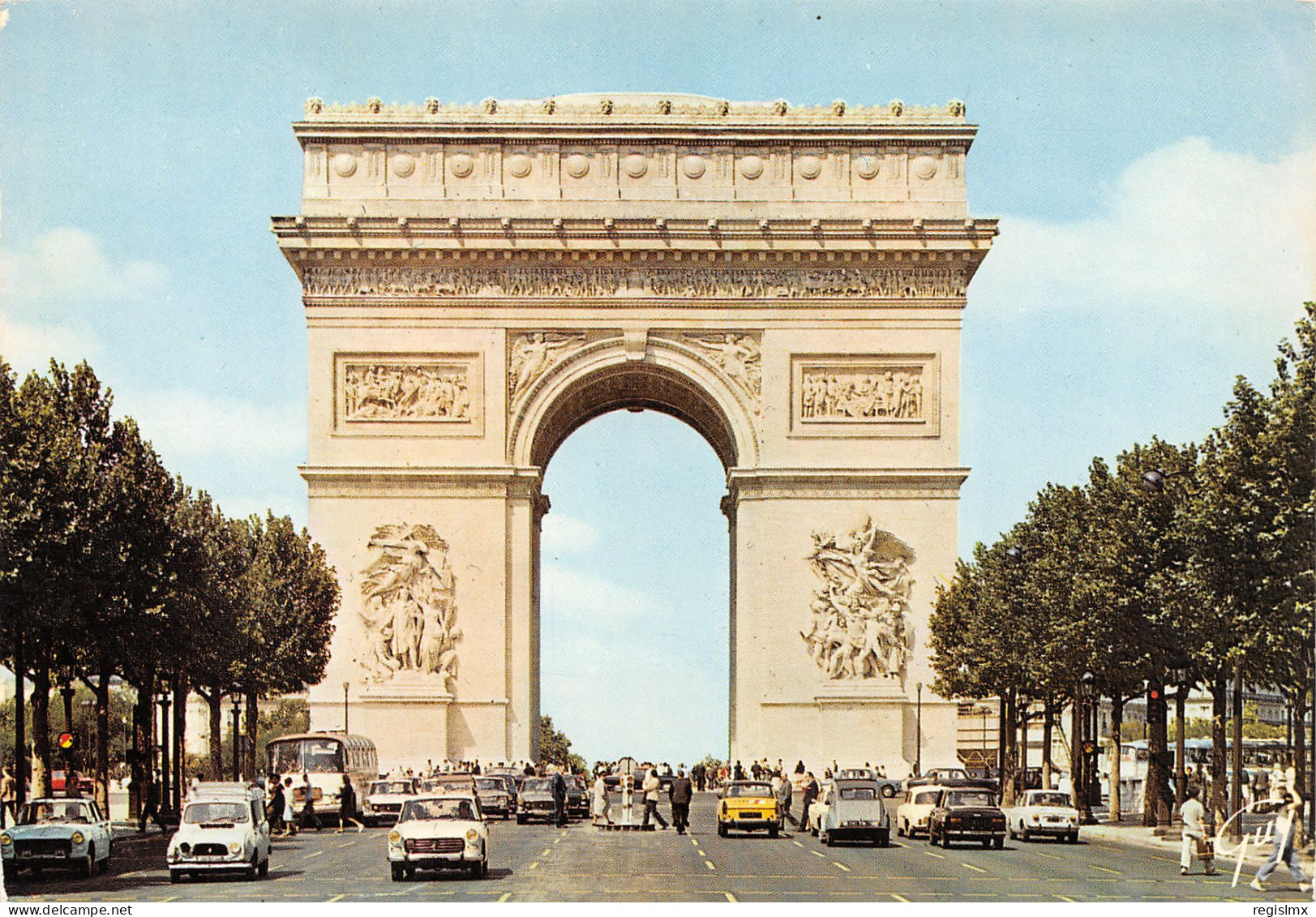 75-PARIS ARC DE TRIOMPHE-N°3448-A/0367 - Arc De Triomphe