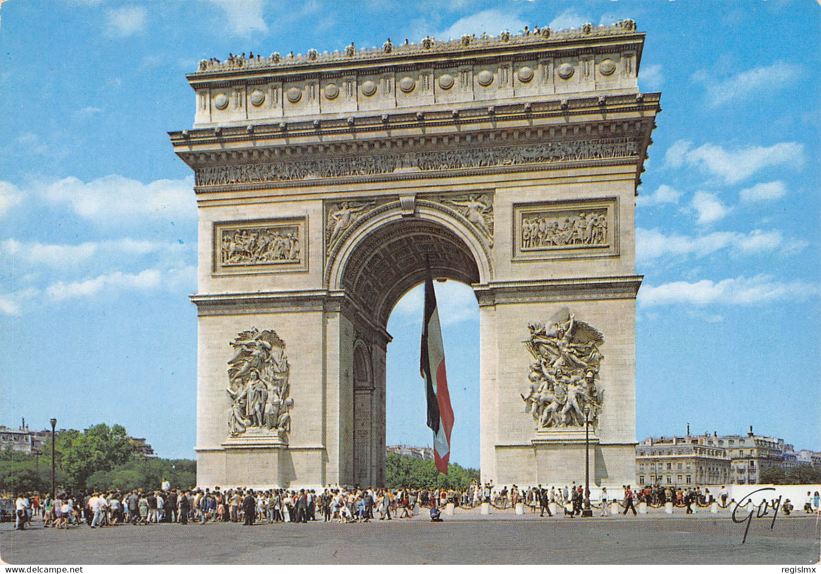 75-PARIS ARC DE TRIOMPHE-N°3448-A/0141 - Arc De Triomphe