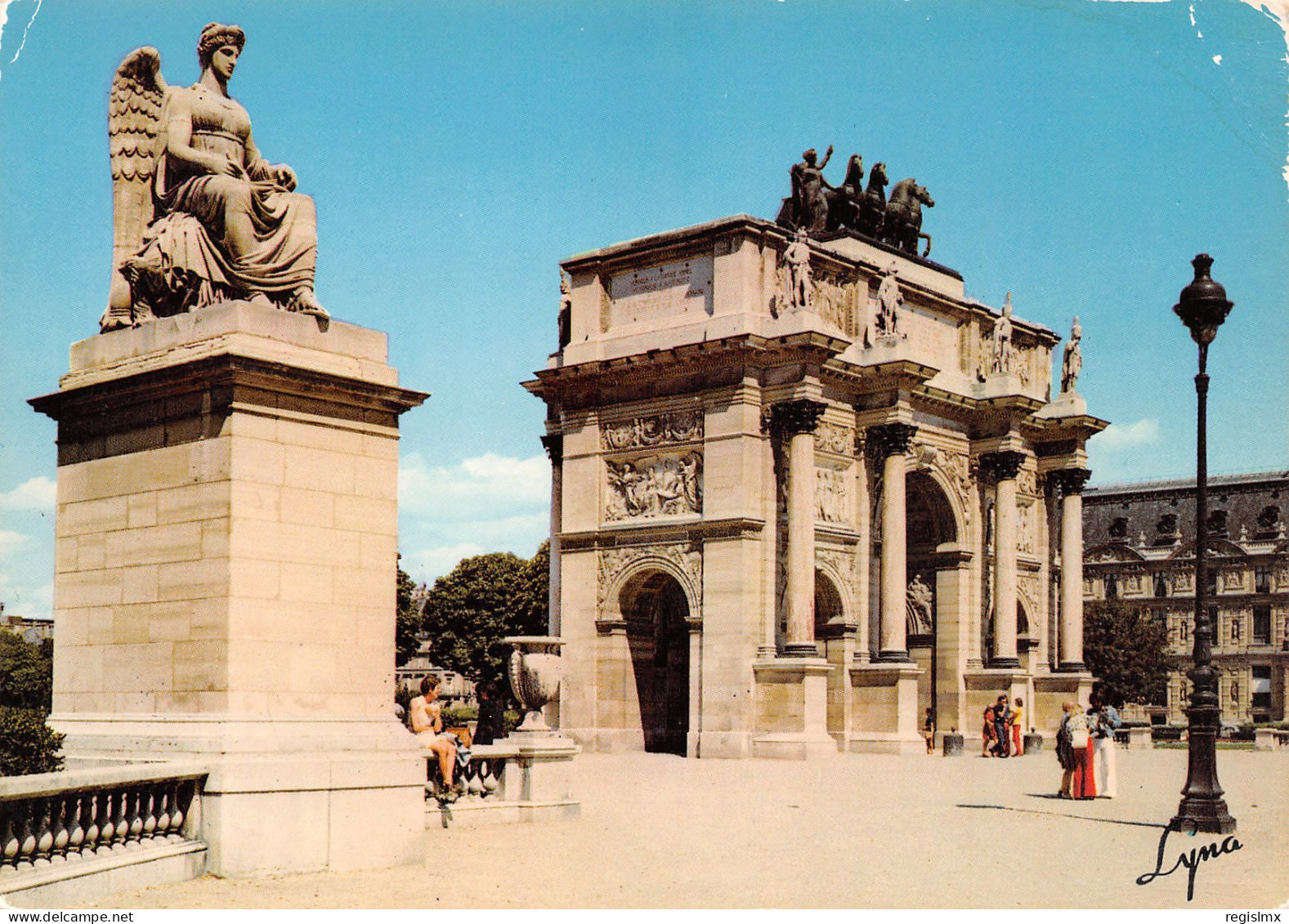 75-PARIS ARC DE TRIOMPHE-N°3448-A/0125 - Arc De Triomphe