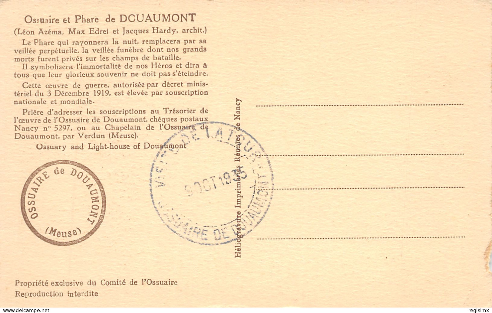 55-DOUAUMONT-N°3448-E/0157 - Douaumont