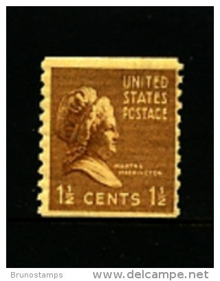 UNITED STATES/USA - 1939  1 1/2 C  WASHINGTON  COIL  MINT NH - Nuevos