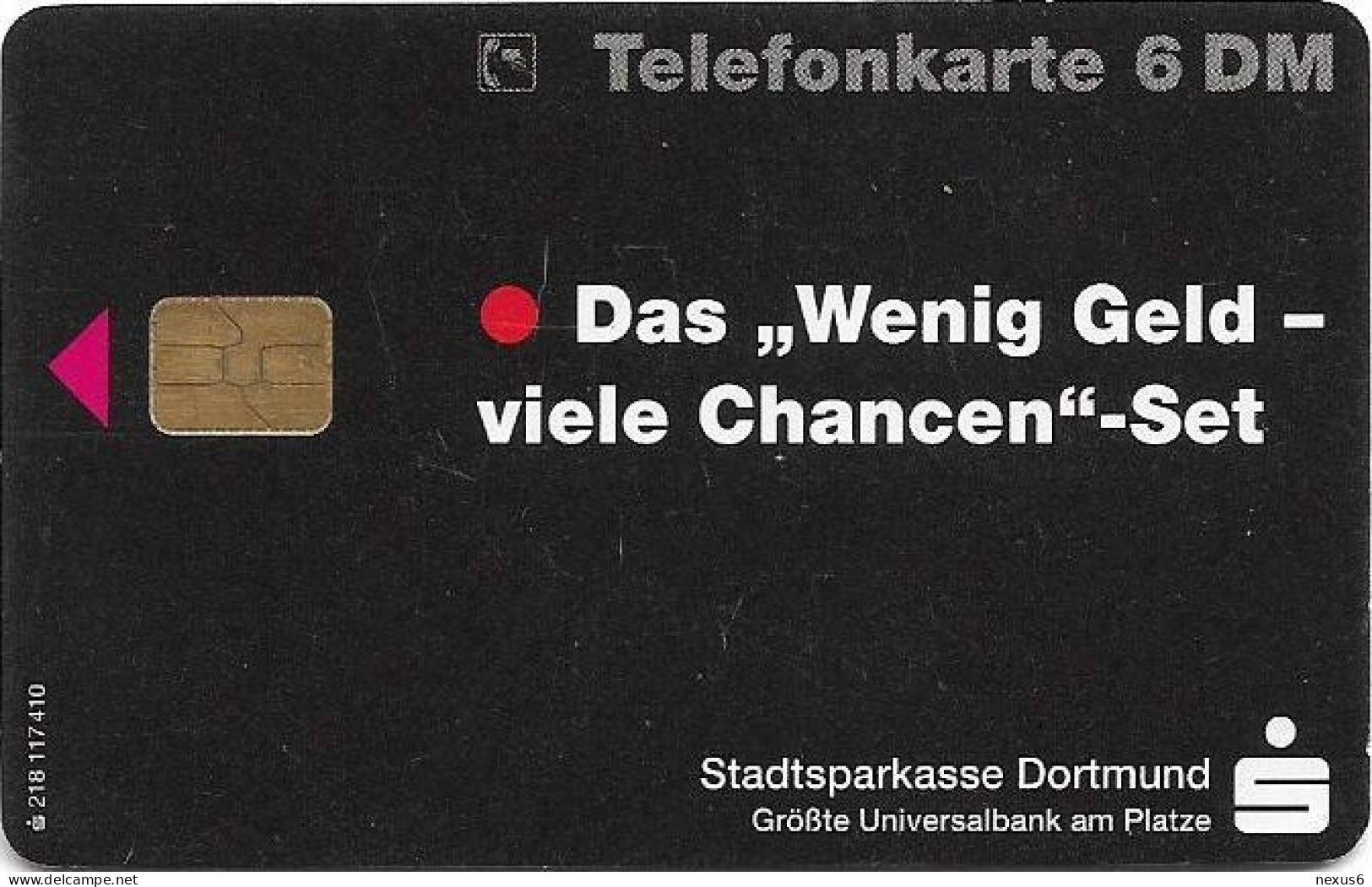 Germany - Sparkasse - Das Wenig Geld Set  - O 0067 - 02.1996, 6DM, 5.000ex, Used - O-Series : Series Clientes Excluidos Servicio De Colección