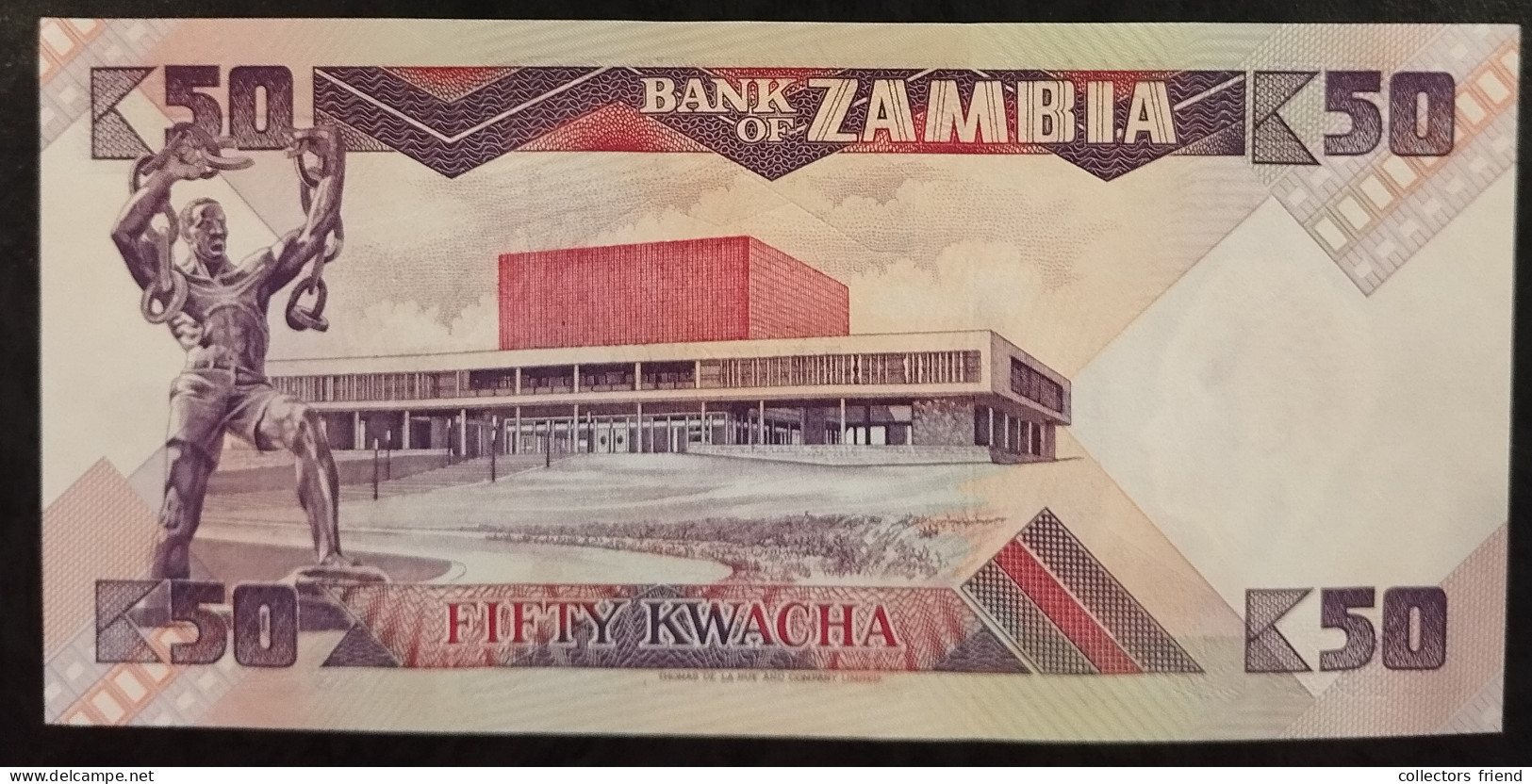 ZAMBIA ZAMBIE SAMBIA 50 Kwacha Year 1986-87 UNC - Sambia