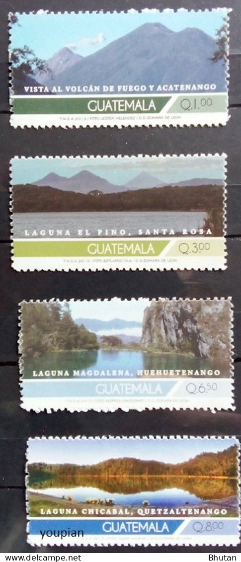 Guatemala 2014, Landscapes, MNH Stamps Set - Guatemala