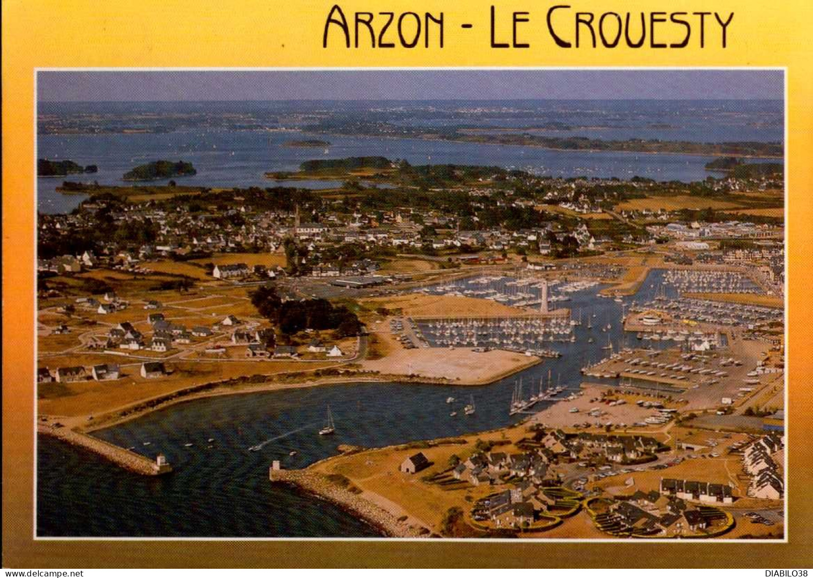 ARZON _ PORT-NAVALO    ( MORBIHAN )  LE PORT EN EAU PROFONDE DU CROUESTY - Arzon