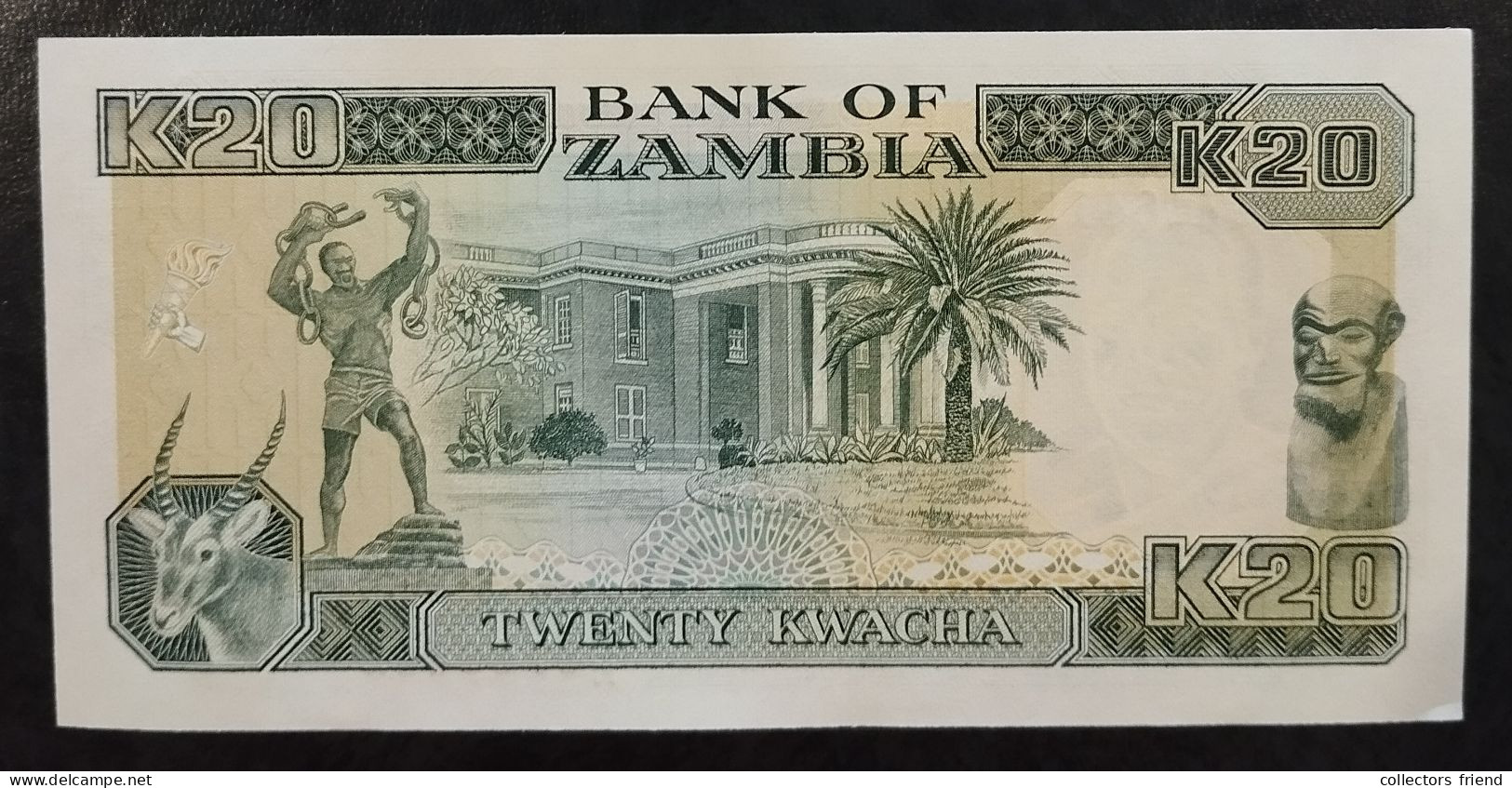 ZAMBIA ZAMBIE SAMBIA 20 Kwacha Year 1990-91 P32b UNC - Zambie