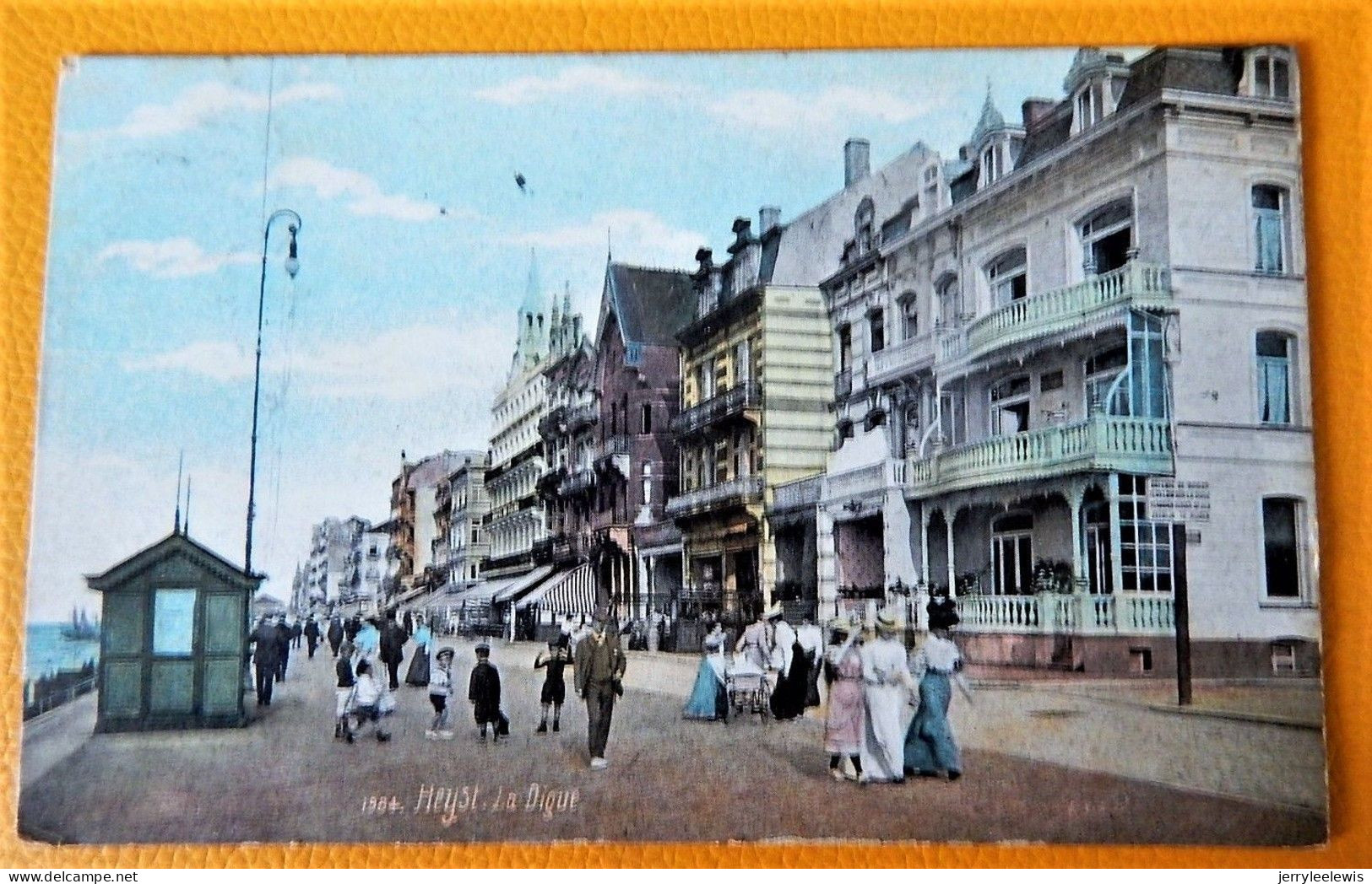 HEIST - HEYST  -  De Dijk  -  La Digue    - 1908 - Westende