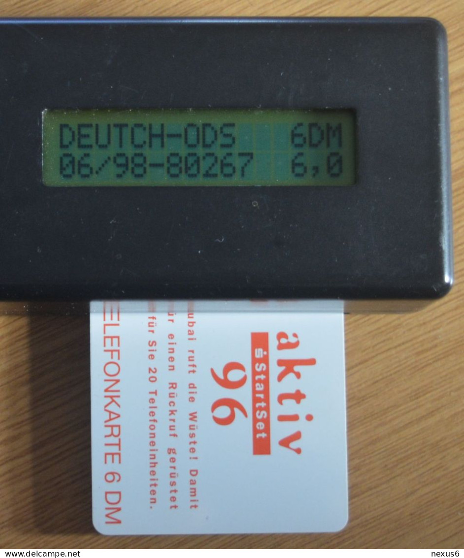 Germany - Sparkasse – Aktiv StartSet (Dubai - Kamele) - O 0064 - 02.1996, 6DM, 3.200ex, Mint - O-Series : Series Clientes Excluidos Servicio De Colección