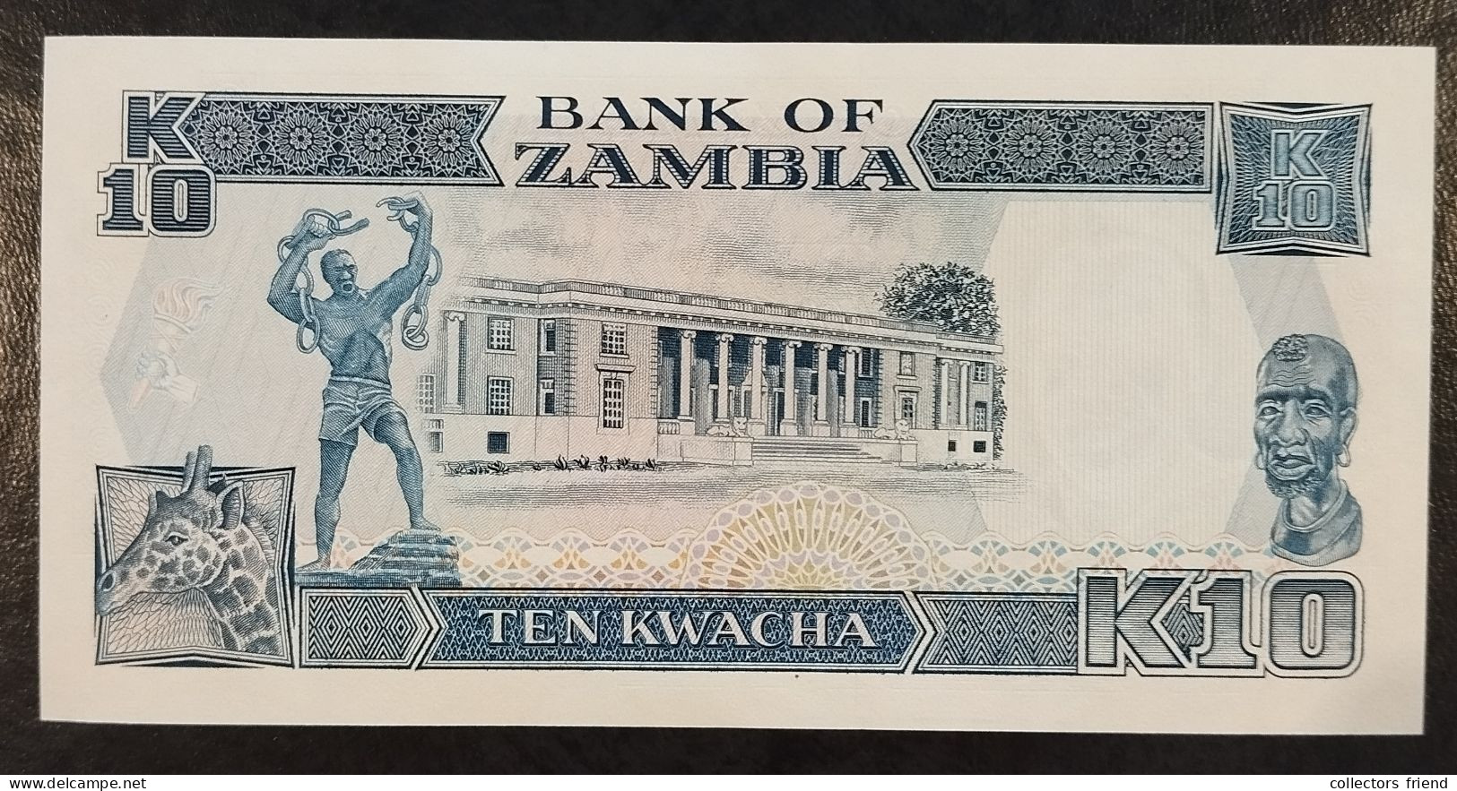 ZAMBIA ZAMBIE SAMBIA 10 Kwacha Year 1990-91 P31b UNC - Zambie