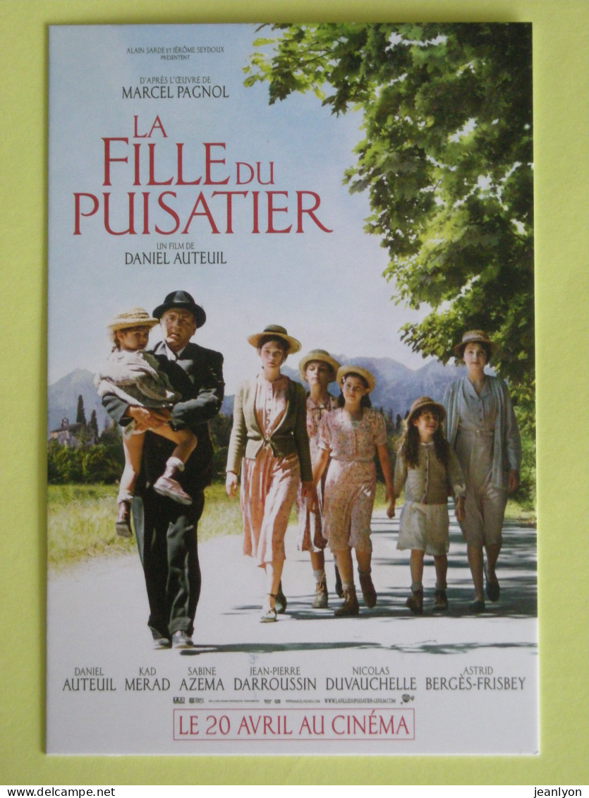 FILM LA FILLE DU PUISATIER - Daniel AUTEUIL - D'après Oeuvre Marcel PAGNOL - Affiche Du Film / Cinéma - Posters On Cards