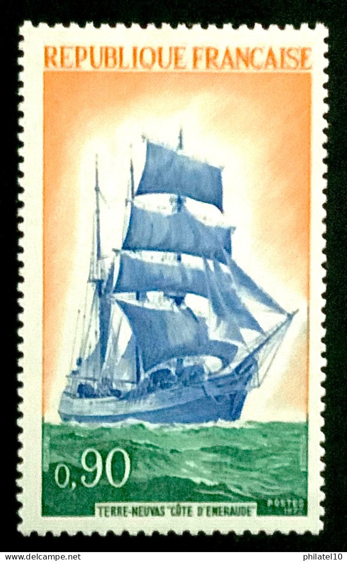 1972 FRANCE N 1717 TERRE NEUVAS COTE D’ÉMERAUDE - NEUF** - Unused Stamps