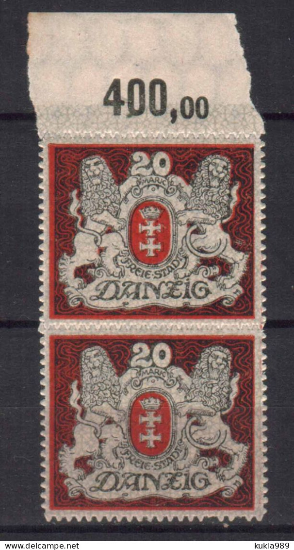 DANZIG GDANSK STAMPS. 1921 Mi.#89, MNH - Nuovi