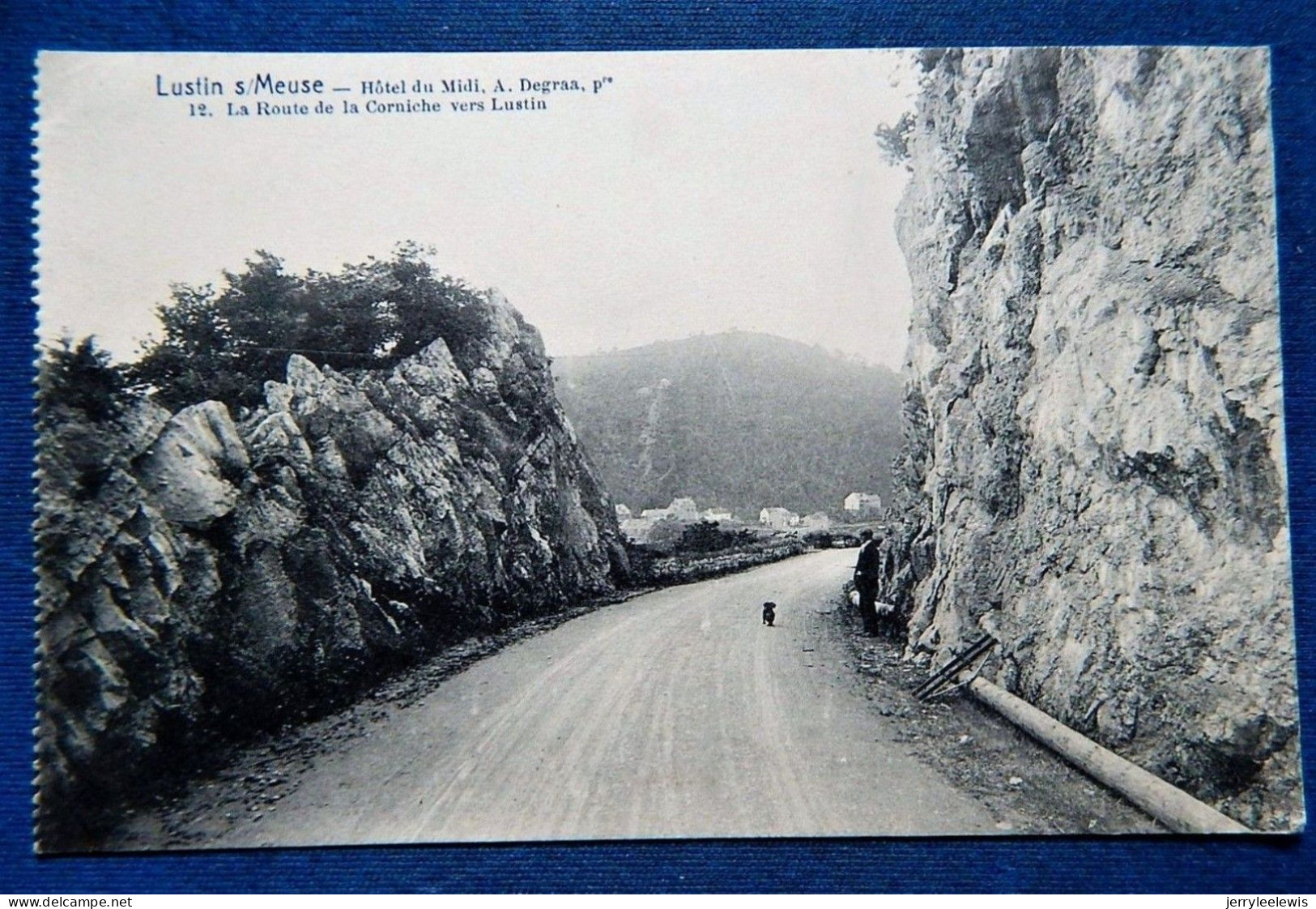 LUSTIN Sur MEUSE - La Route De La Corniche Vers Lustin - Profondeville