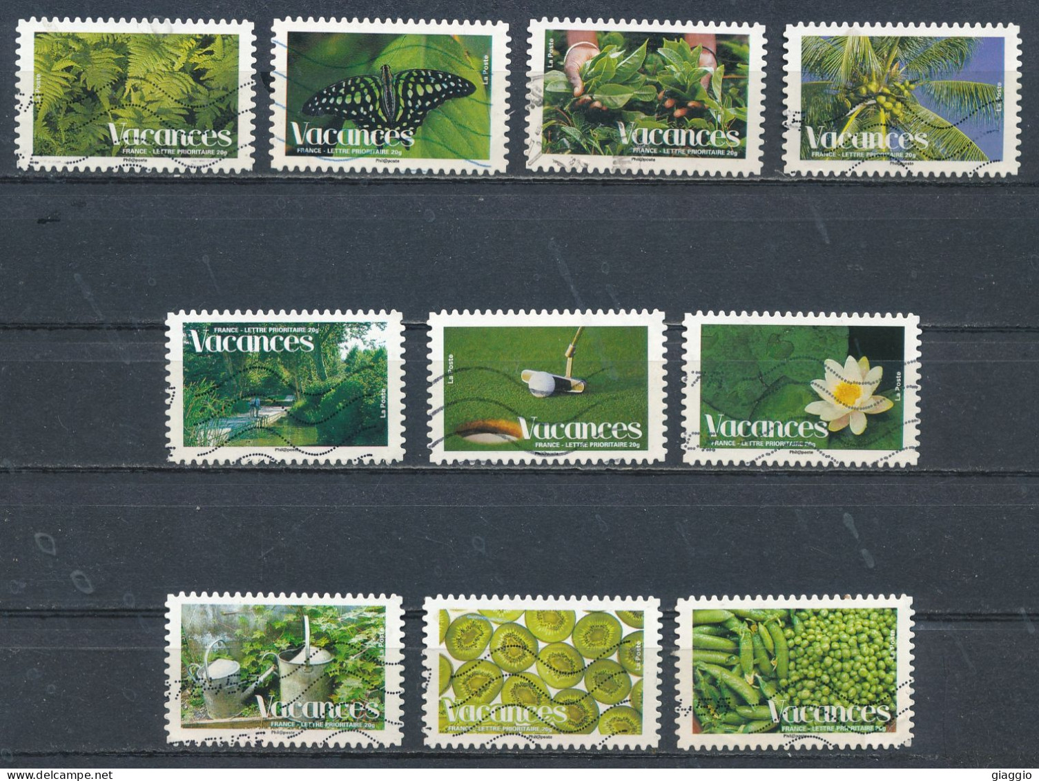 °°° FRANCE 2008 - Y&T N°4186/95-A165/74 °°° - Used Stamps