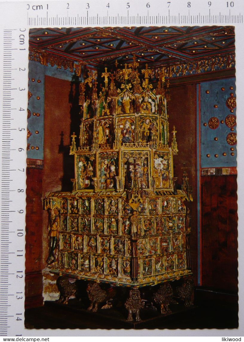Hohensalzburg - Fürstenzimmer - Majolika-Ofen Aus Dem 15.Jahrhundert In Der  "Goldenen Stube - Salzburg Stadt