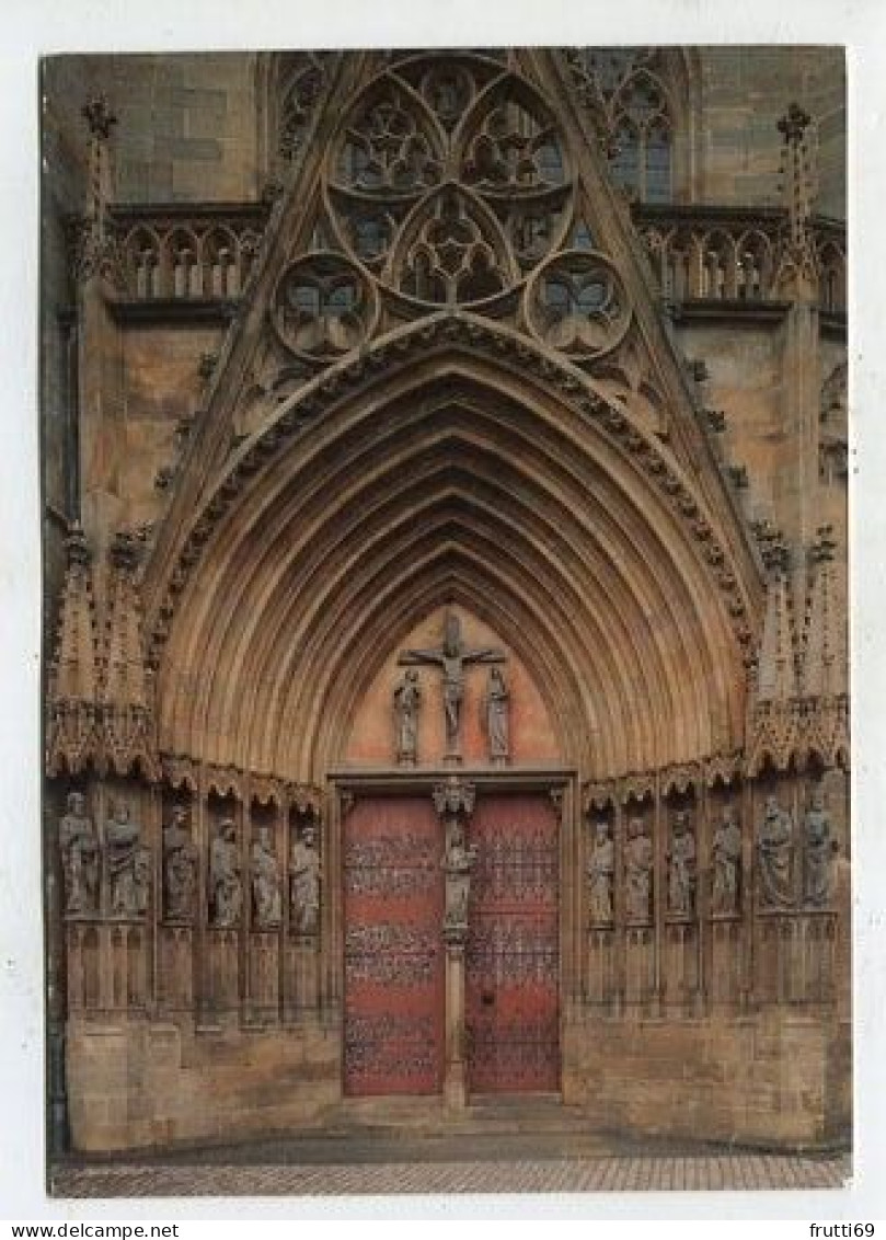 AK 213737 CHURCH / CLOISTER - Erfurt - Mariendom - Triangel - Apostelportal - Eglises Et Couvents