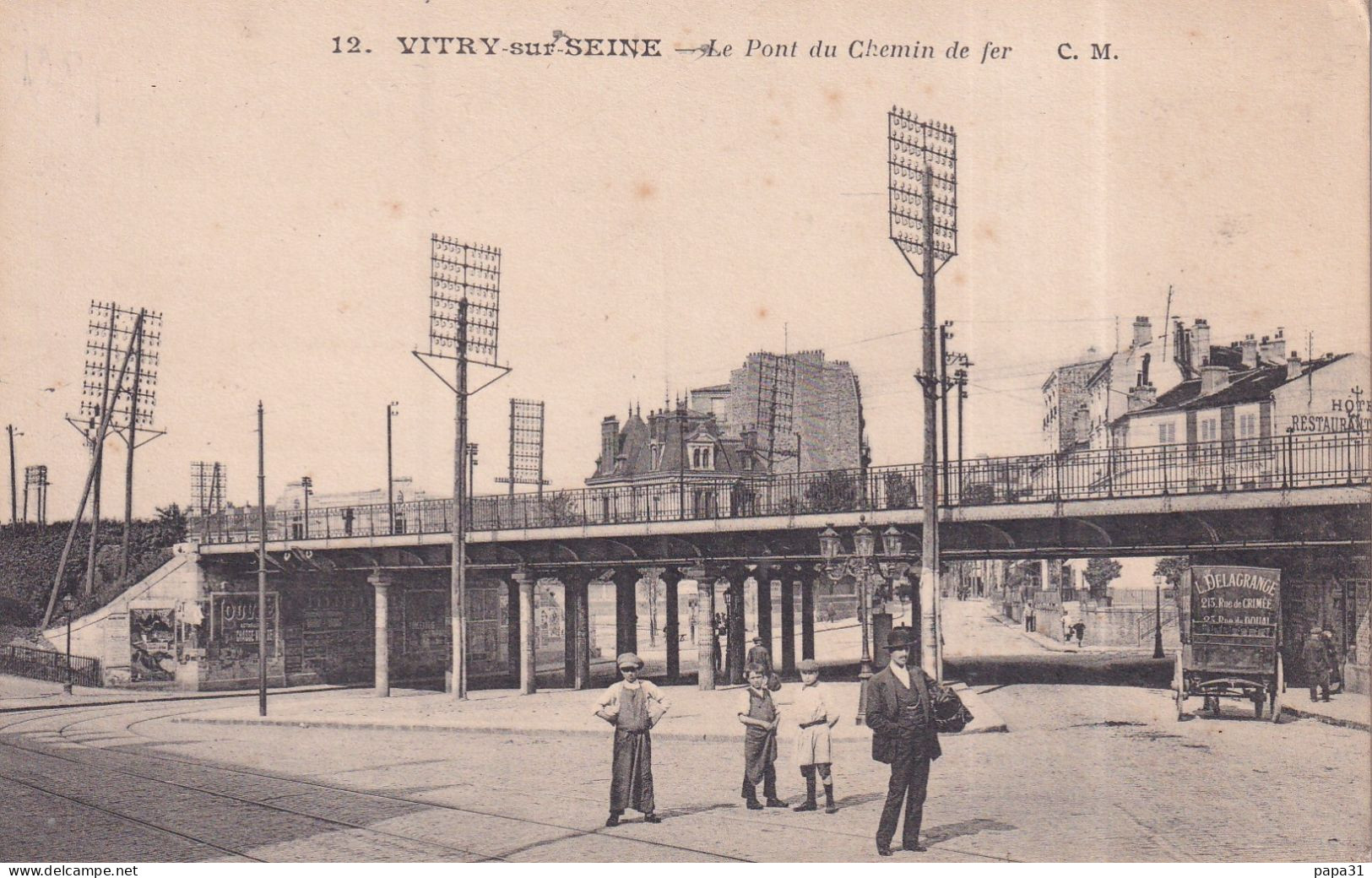 VITRY Sur SEINE  Le Pont De Chemin De Fer - Vitry Sur Seine
