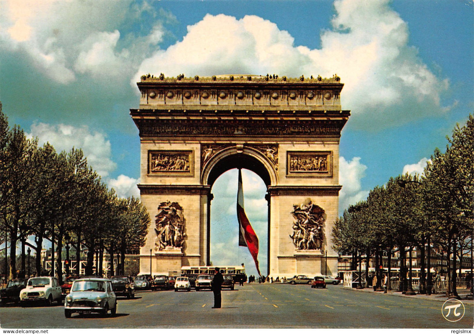 75-PARIS ARC DE TRIOMPHE-N°3453-A/0247 - Arc De Triomphe