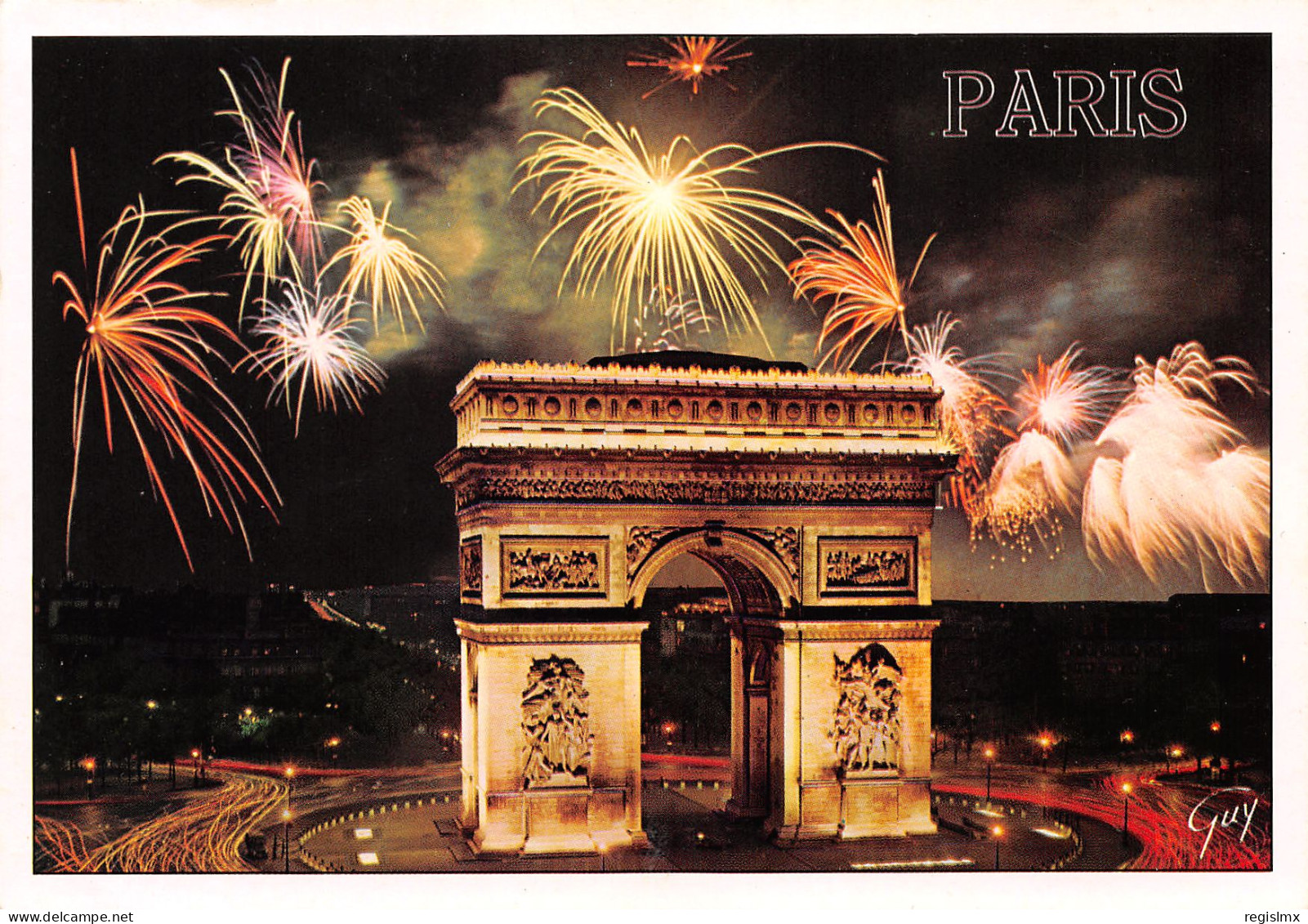 75-PARIS ARC DE TRIOMPHE-N°3453-A/0239 - Arc De Triomphe