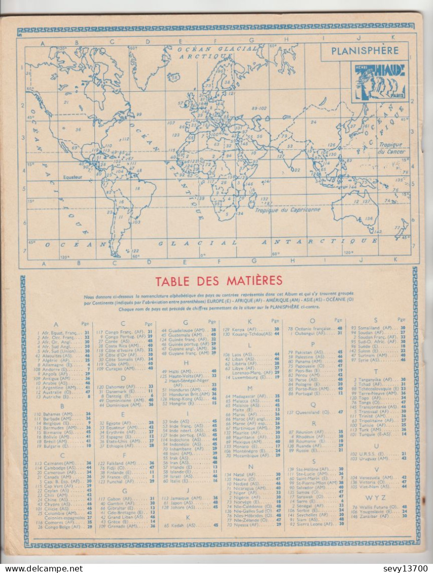 Album De Timbres Poste Du Monde édité Pour Le Chocolat CEMOI - CARAVELLE - Editions THIAUDE - Sonstige & Ohne Zuordnung