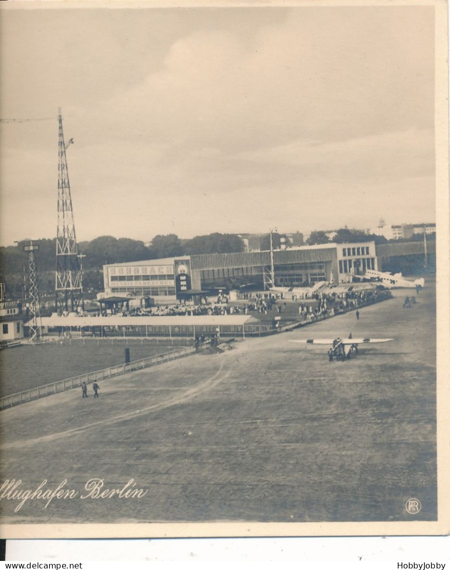 Der Zentralflughafen Berlin - NB! Photo + 2 Beschreibungern - Tempelhof