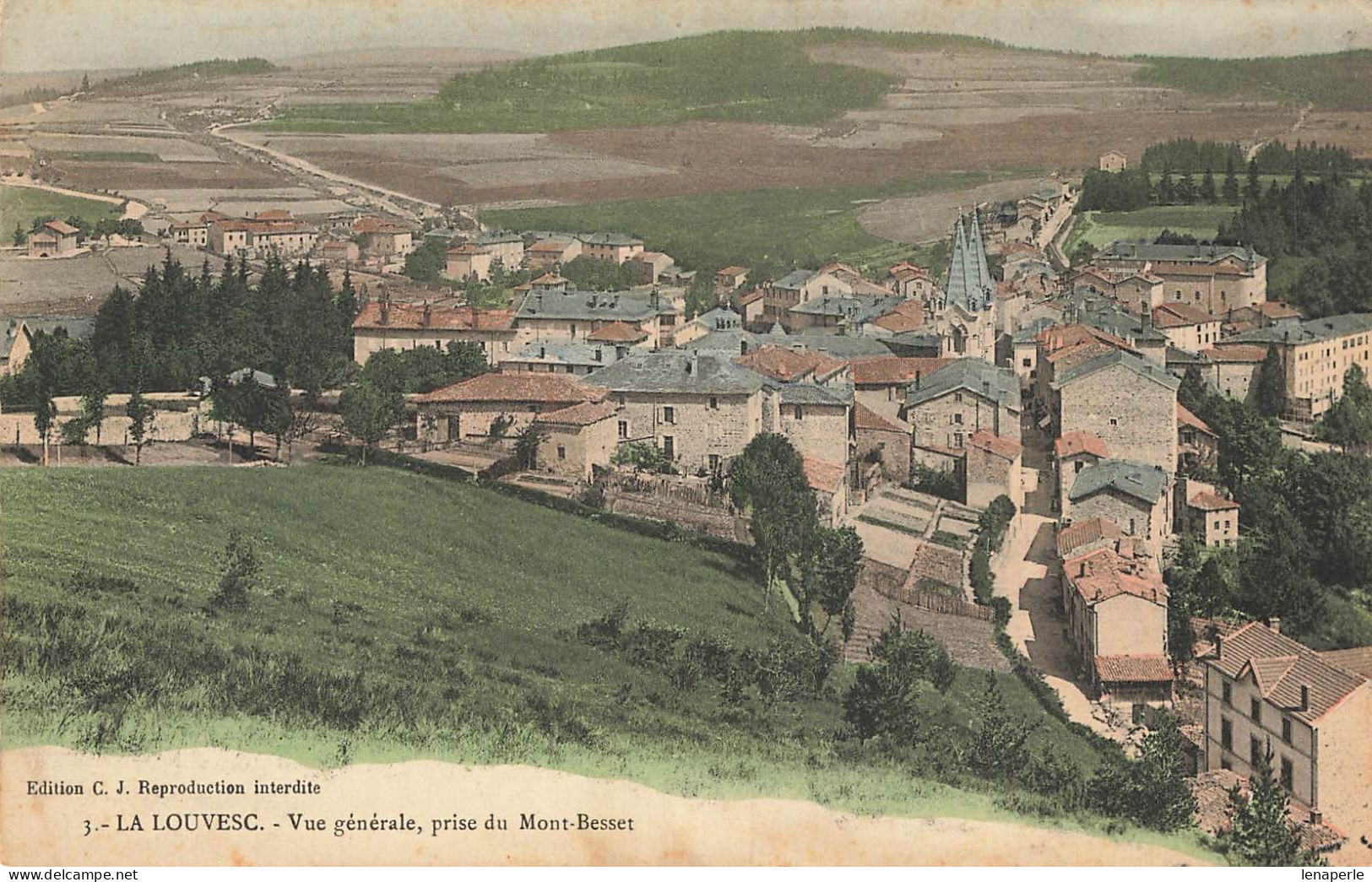 D6855 La Louvesc Vue Générale - La Louvesc