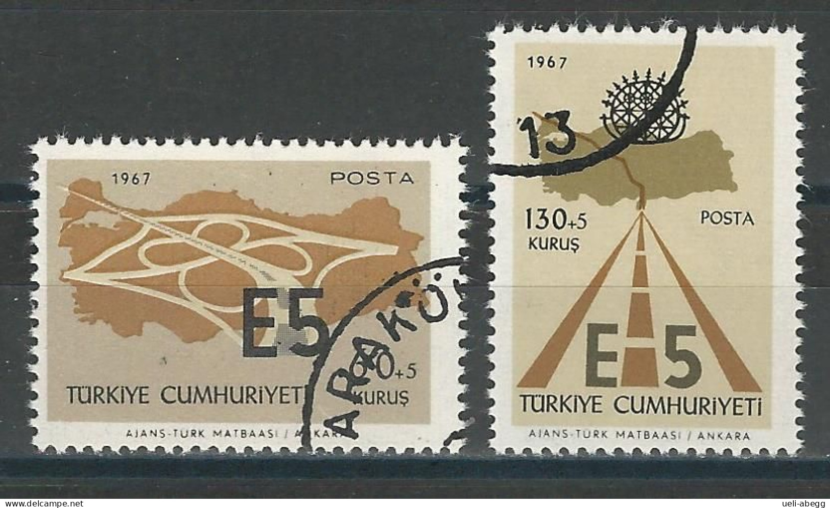 Türkei 2058-59 O - Used Stamps