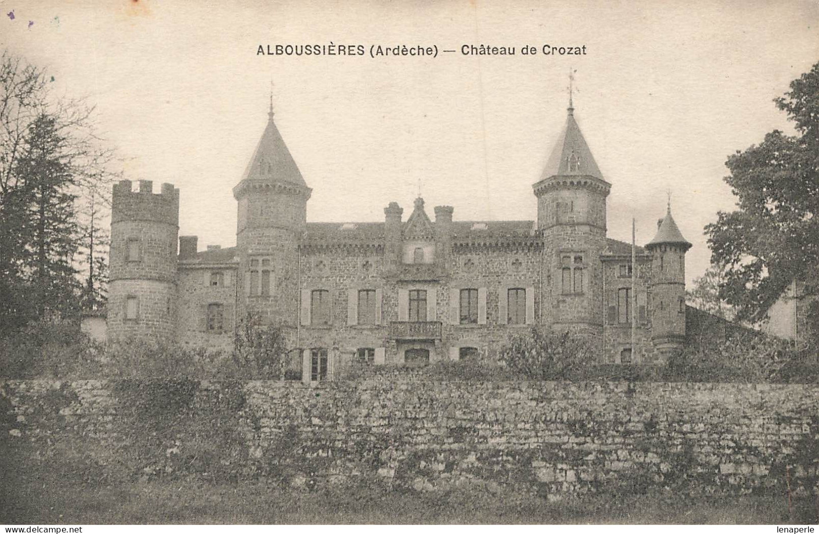 D6857 Alboussière Chateau De Crozat - Other & Unclassified