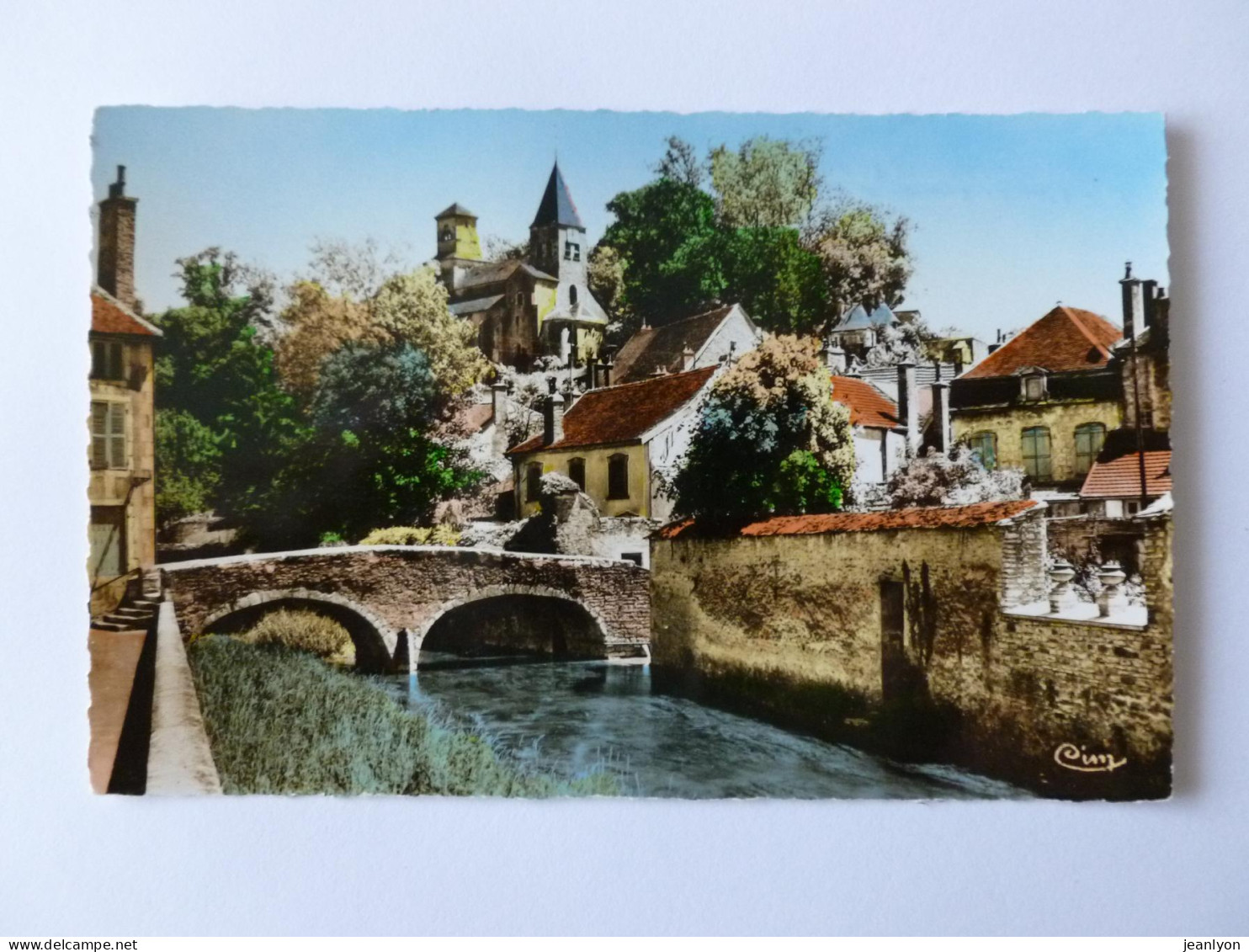 CHATILLON SUR SEINE (21/Cote D'Or) - Pont Du Perthuis , Eglise St Vorles - Chatillon Sur Seine