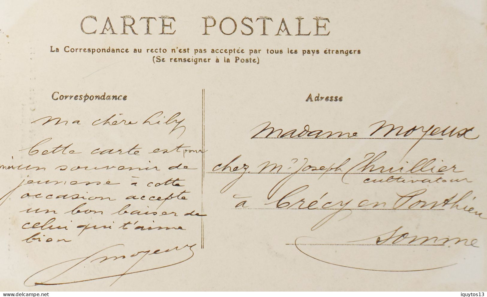 CPA. [75] > TOUT PARIS > N° 259 - Eglise N-D De La Croix , Rue Etienne Dolet - (XXe Arrt.) - 1903 - Coll. F. Fleury -TBE - Arrondissement: 20