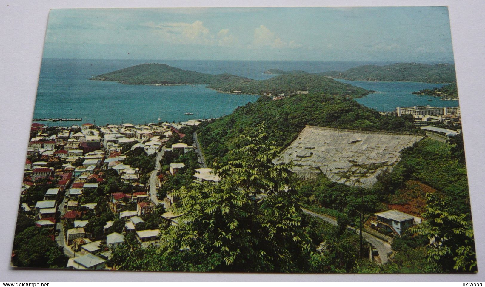 Charlotte Amalie Harbor, With Hassel And Water Islands Offshore, St.Thomas - Virgin Islands - Virgin Islands, US