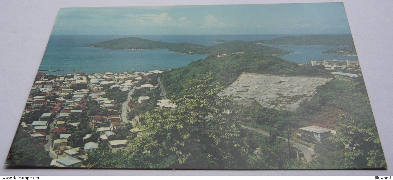 Charlotte Amalie Harbor, With Hassel And Water Islands Offshore, St.Thomas - Virgin Islands - Jungferninseln, Amerik.