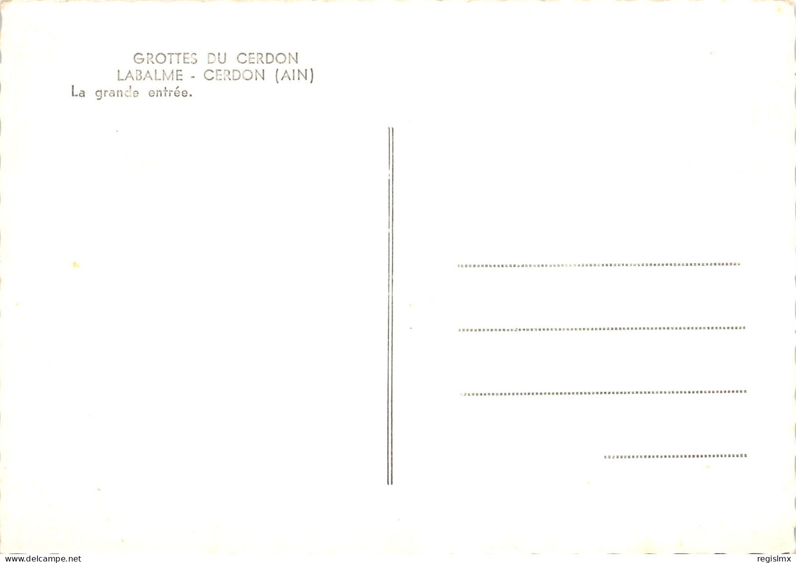 01-LABALME CERDON-N°3461-D/0321 - Unclassified