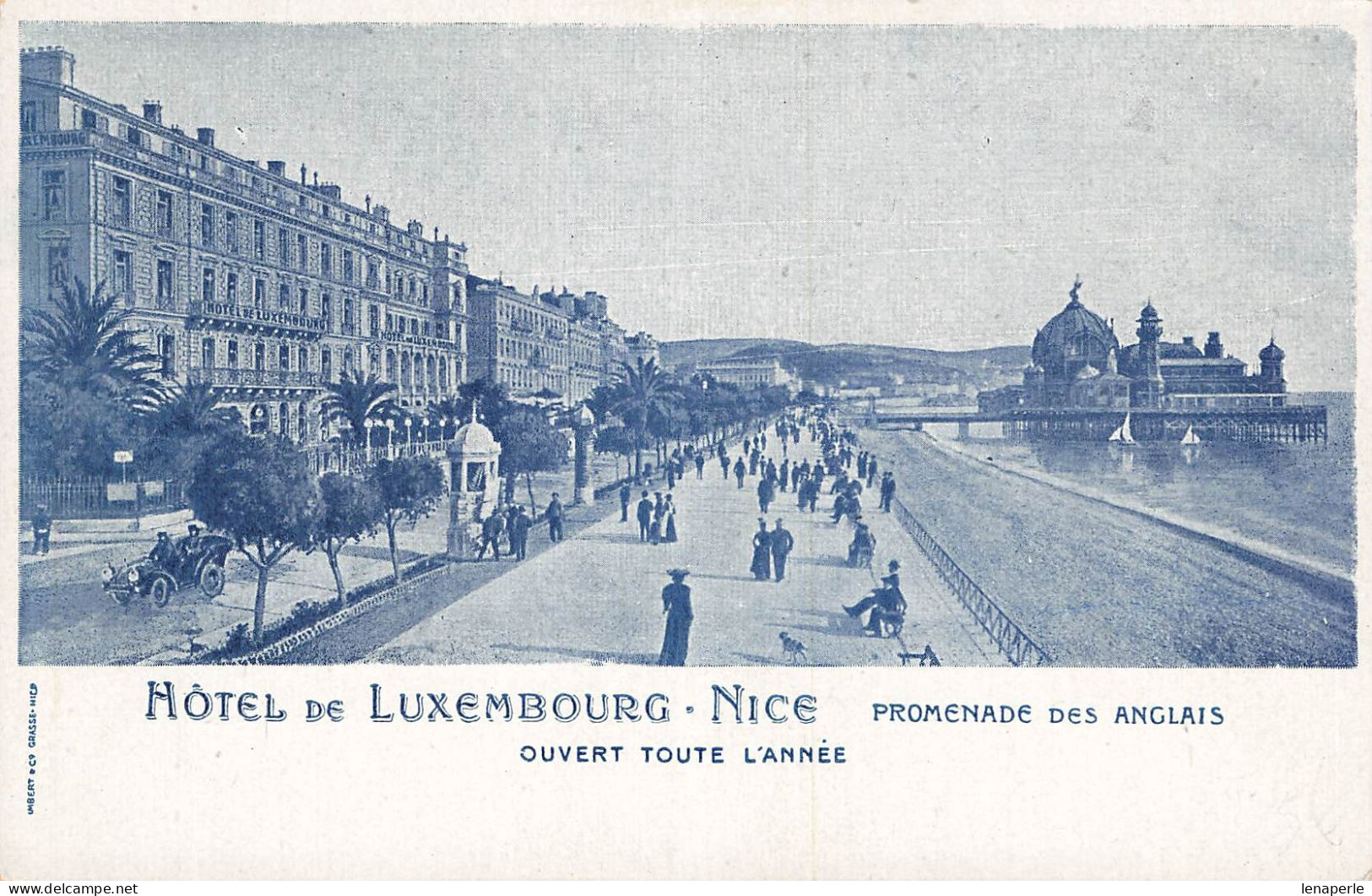 D6869 Nice Hôtel De Luxembourg - Cafés, Hoteles, Restaurantes