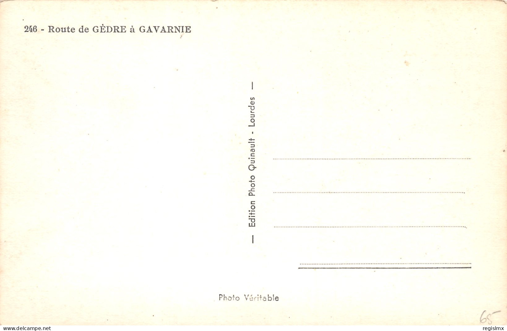 65-GAVARNIE-N°3461-E/0197 - Gavarnie