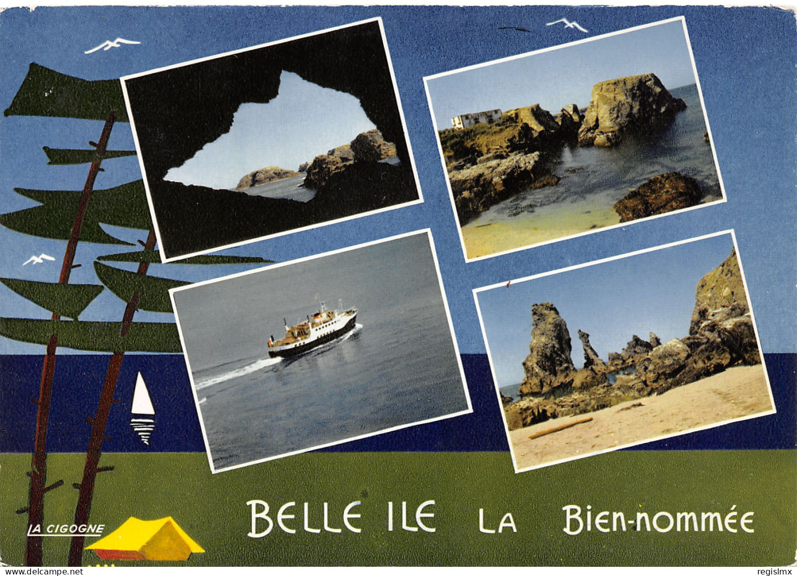 56-BELLE ILE EN MER-N°3462-D/0165 - Belle Ile En Mer