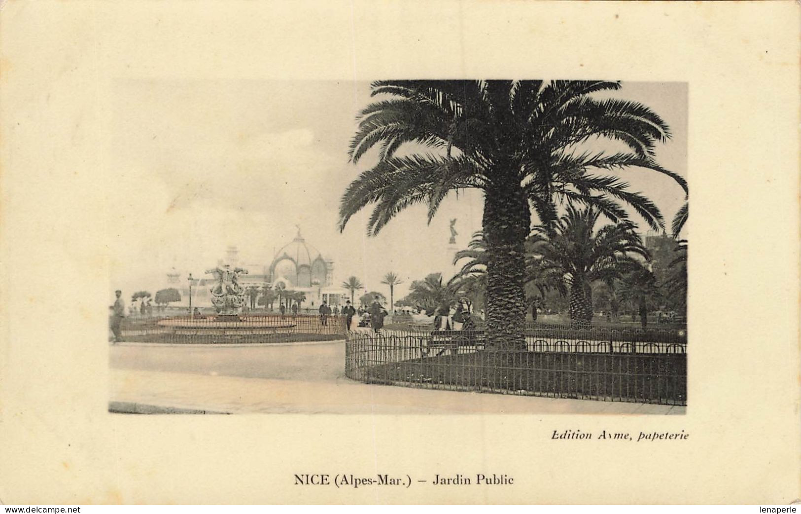 D6870 Nice Jardin Public - Parques, Jardines