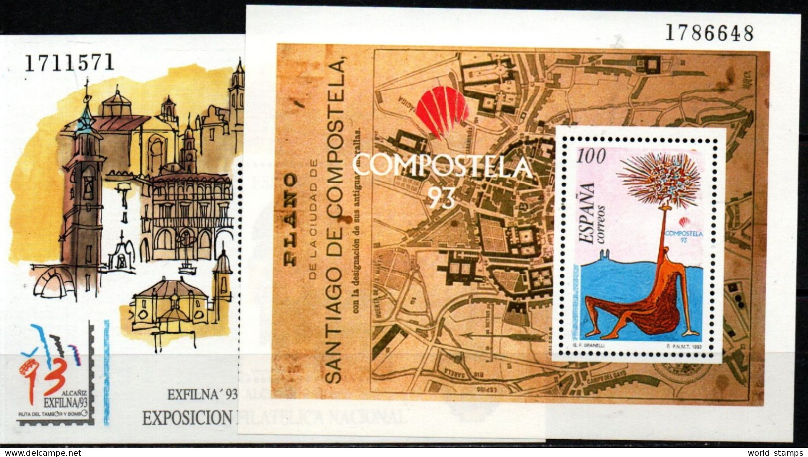 ESPAGNE 1993 ** - Blocks & Kleinbögen