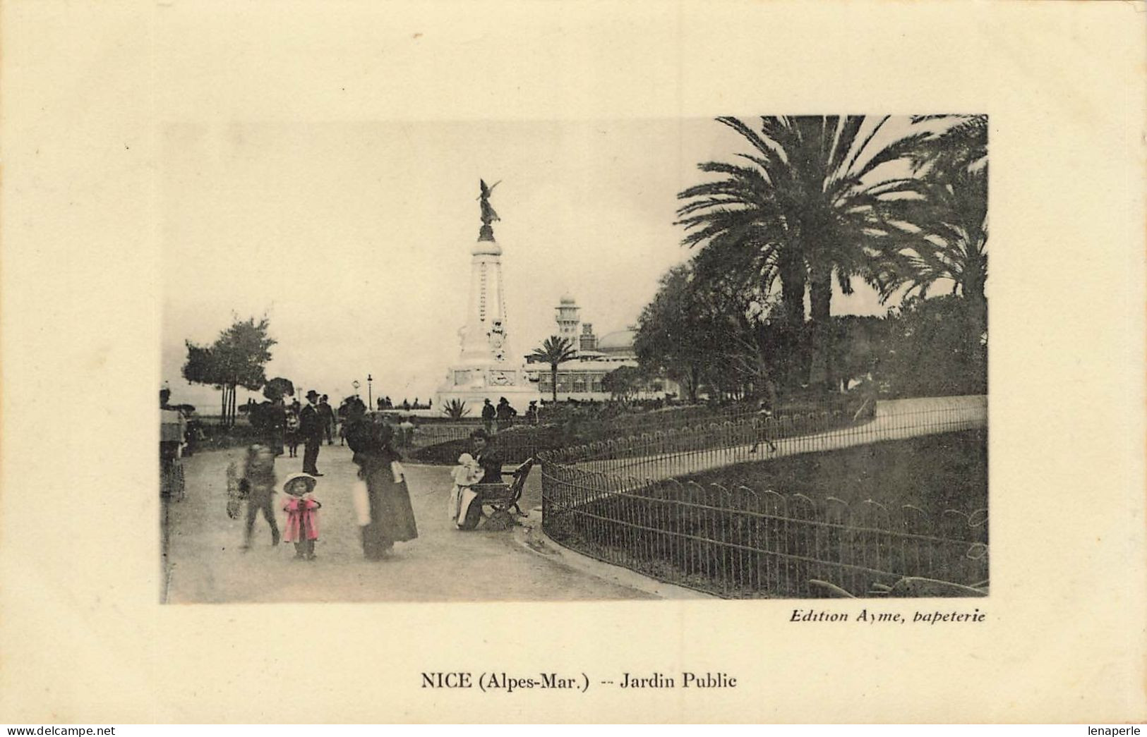 D6871 Nice Jardin Public - Parques, Jardines