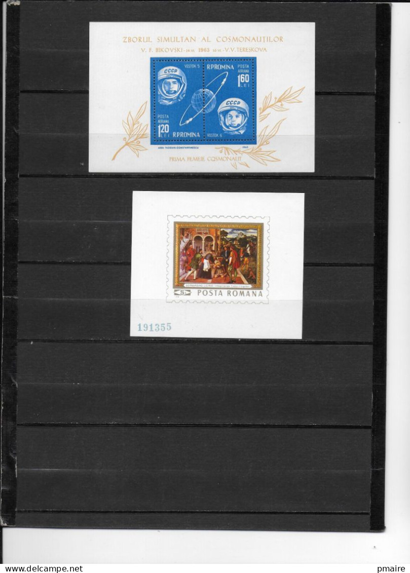 P9 Lot De 8 Blocs Neufs ** Hongrie Hungary 2 Scans MNH - Hojas Bloque