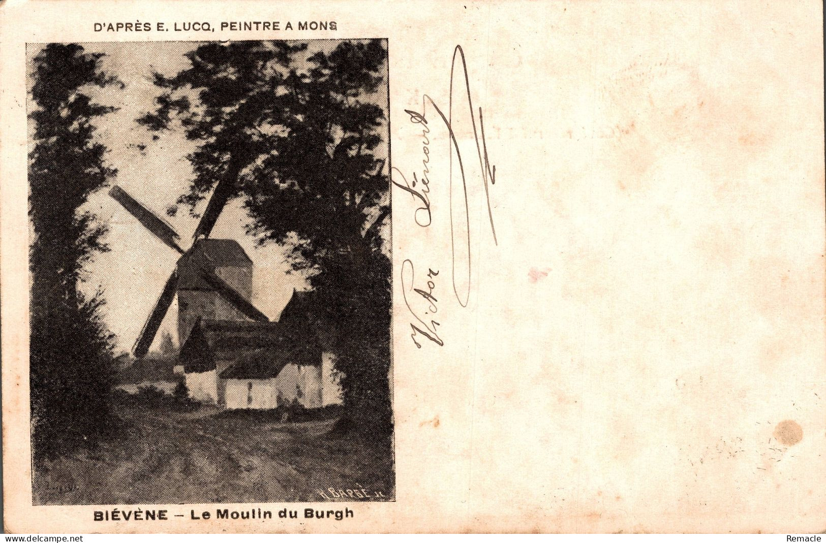 Biévène  Le Moulin Du Burgh - Bever