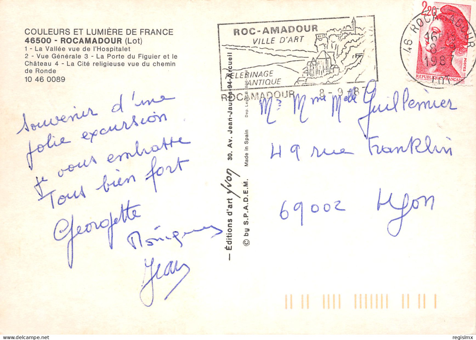 46-ROCAMADOUR-N°3464-D/0035 - Rocamadour