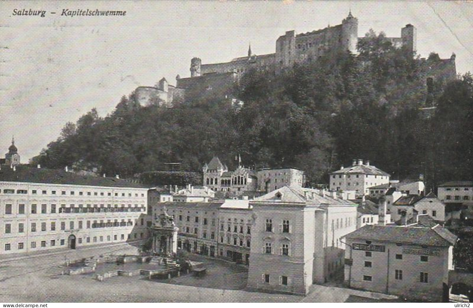 AK Salzburg - Kapitelschwemme - 1914 (68863) - Salzburg Stadt