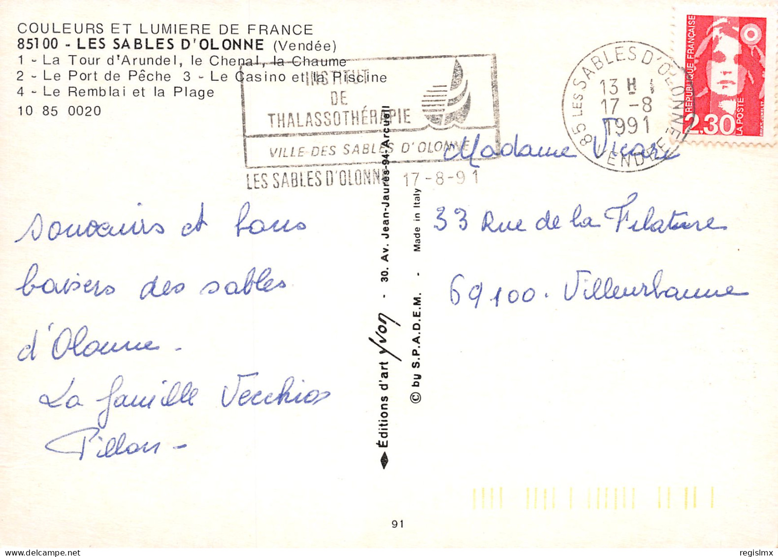 85-LES SABLES D OLONNE-N°3464-C/0045 - Sables D'Olonne