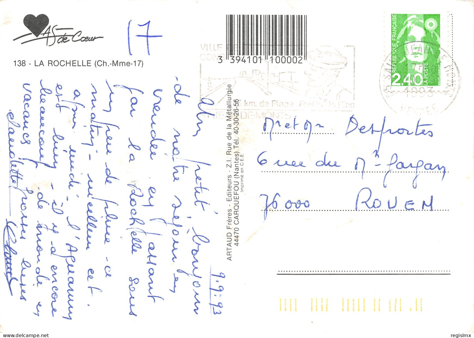 17-LA ROCHELLE-N°3464-C/0013 - La Rochelle